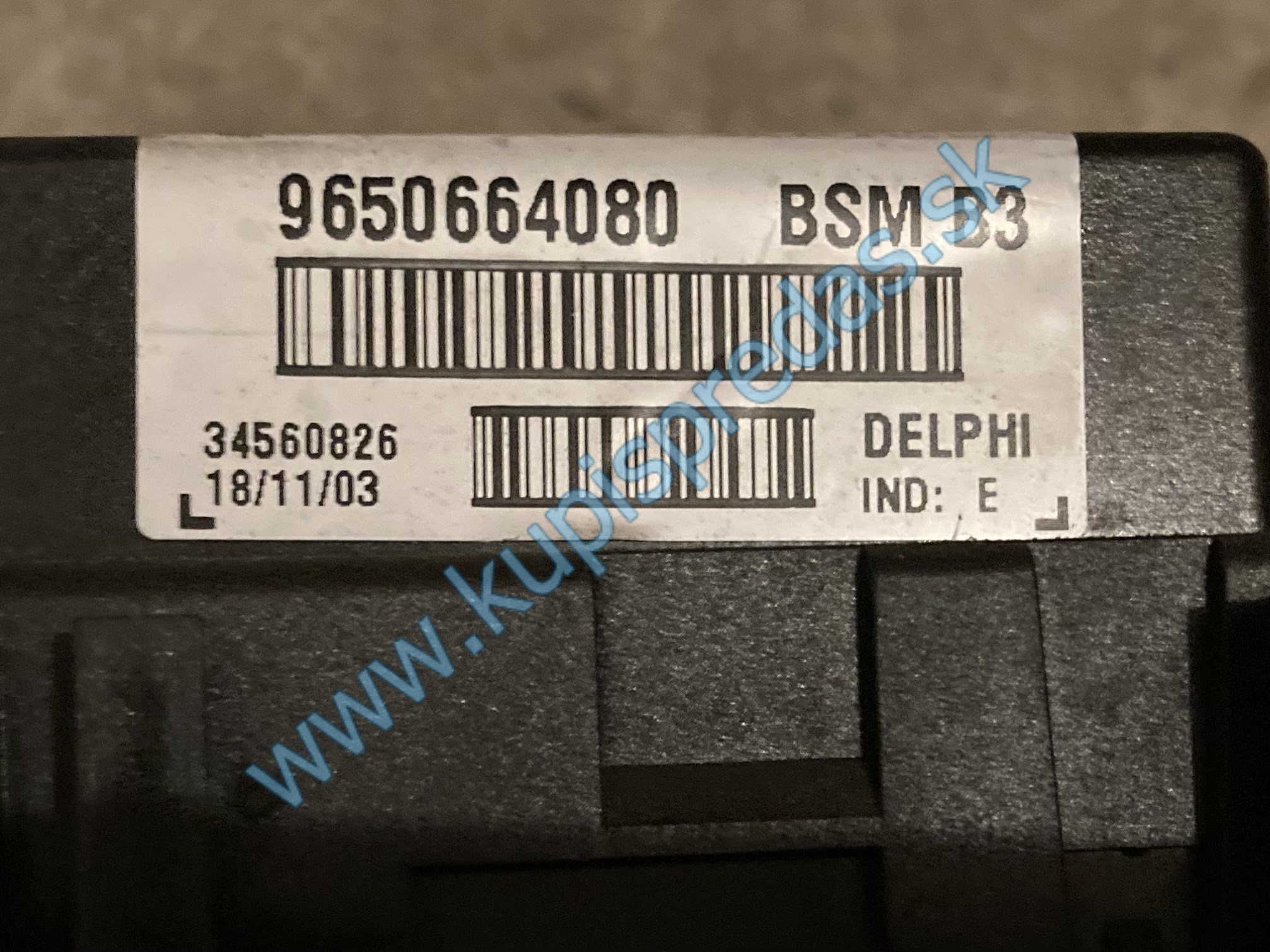 BSM B3 Deplhi 9650664080